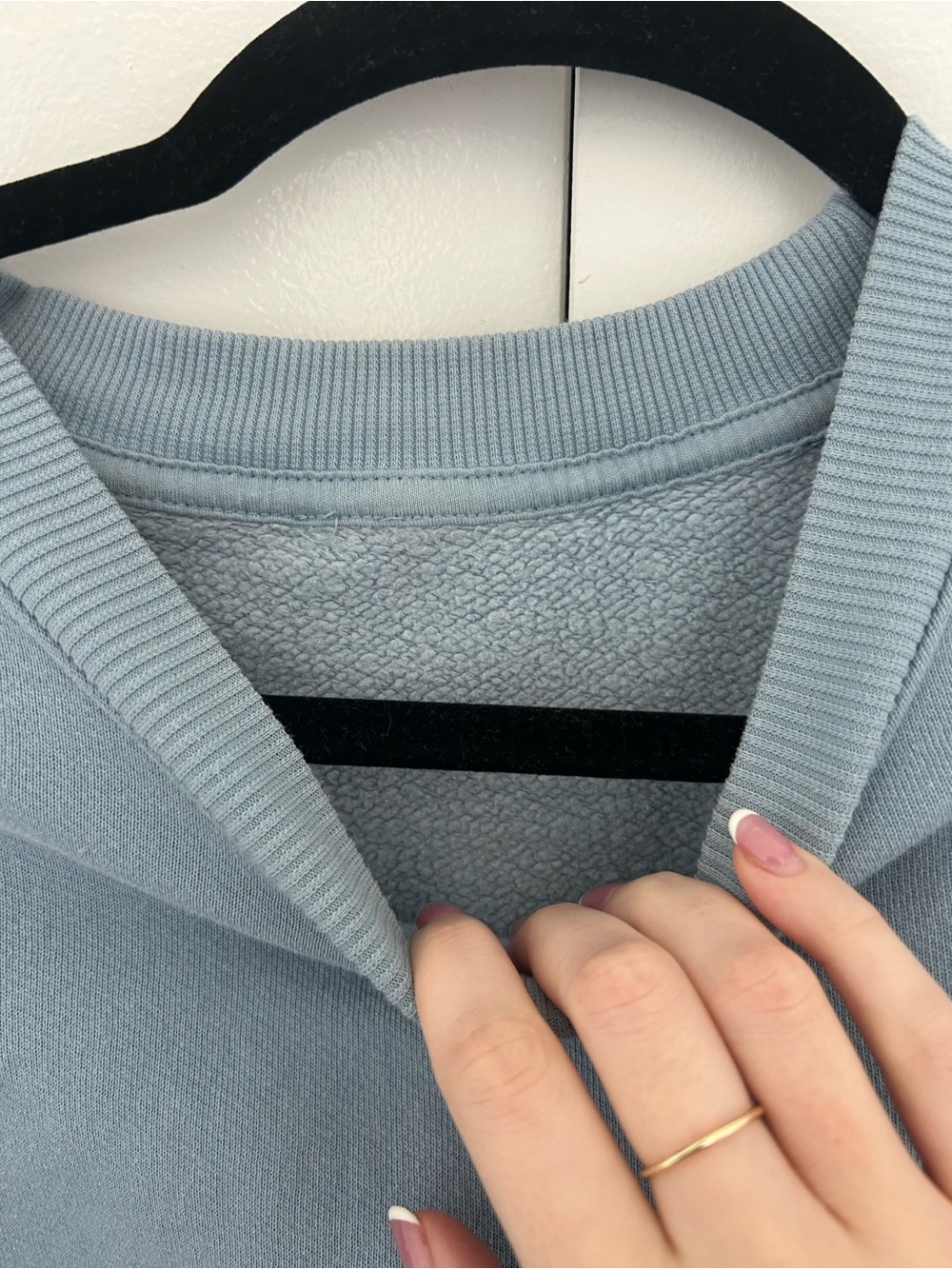 ALO Yoga Accolade Crewneck Pullover - Celestial Blue - Picture 6 of 6